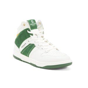 GREATS Green Multi Made In Portugal Leather Jmz High Top Sneakers
